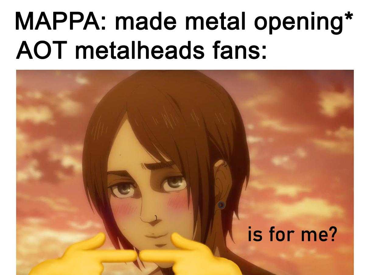 there is a picture of a woman with a caption that reads mapa made metal opening ac metalheads fans is for me?