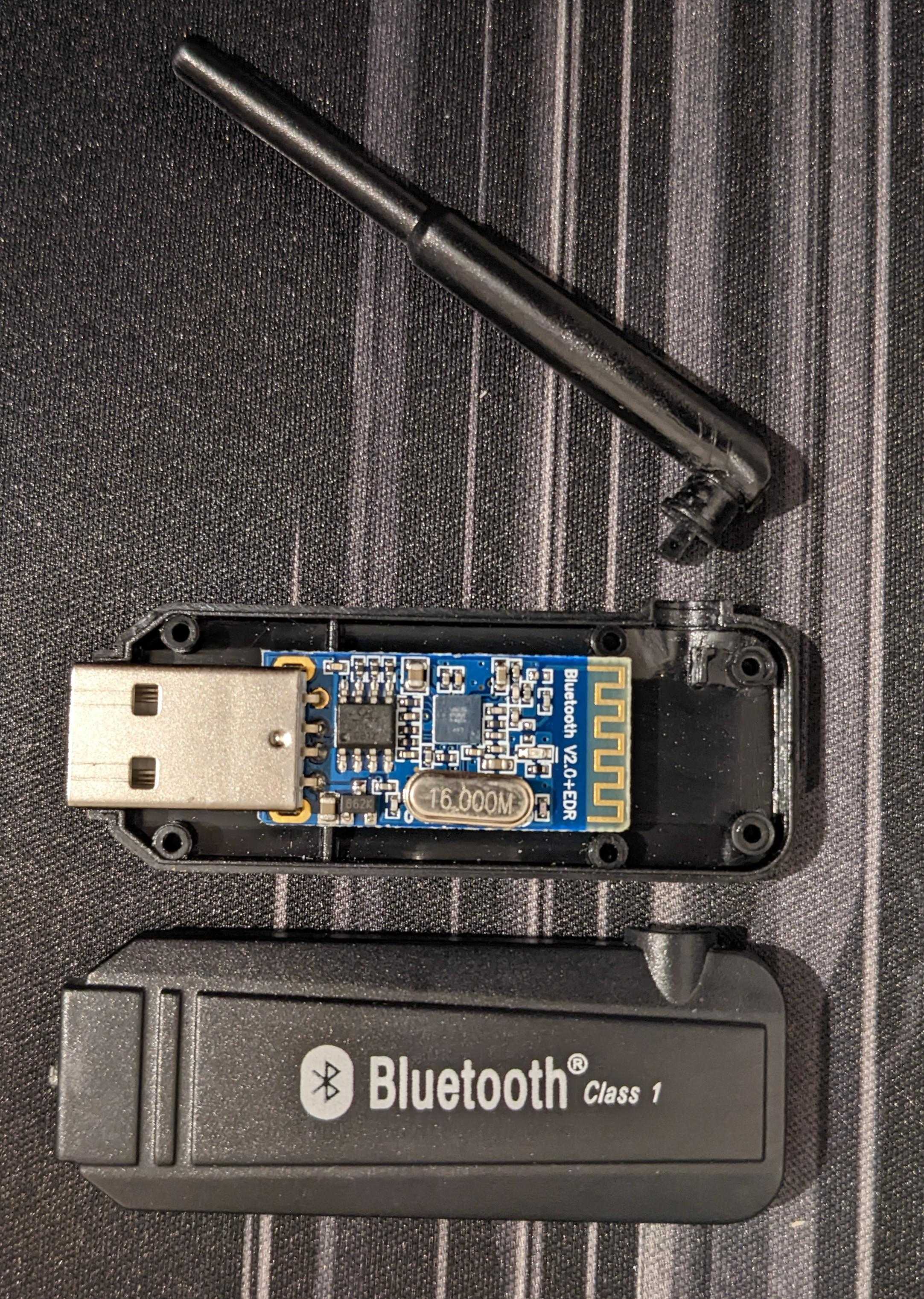 a close up of a bluetooth device and a bluetooth card