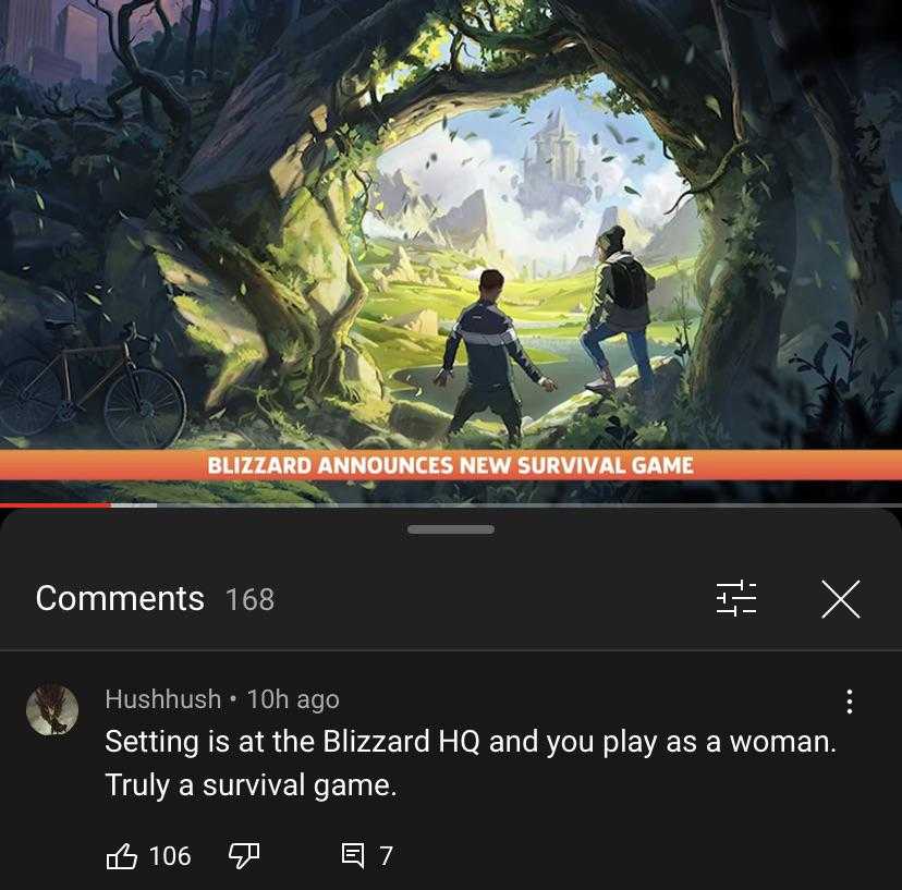 someone is playing a video game with a woman and a man