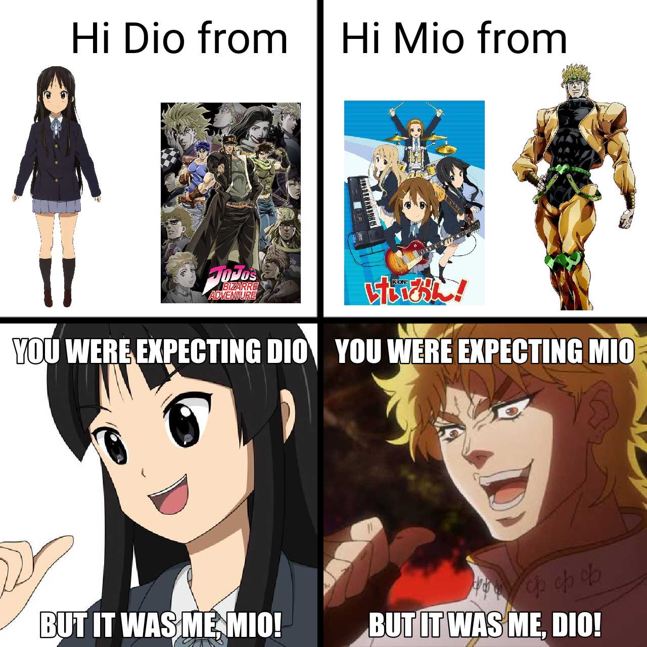 anime memes that are all different and have different expressions