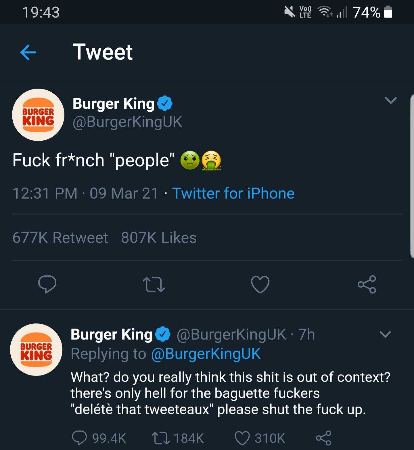 a close up of a cell phone with a burger king app on it