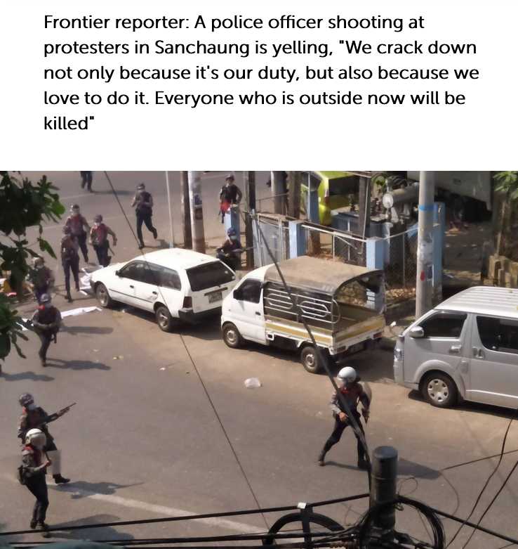 araffe police officers officers officers shooting protesters in san francisco, mexico