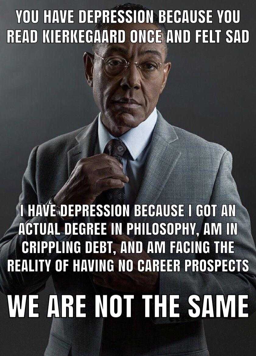 there is a man in a suit and tie with a quote on it