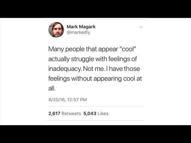 a tweet message from mark magar on twitter