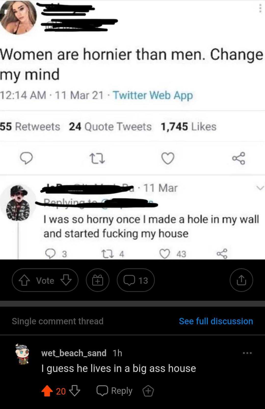 a screenshot of a tweet with a woman on it