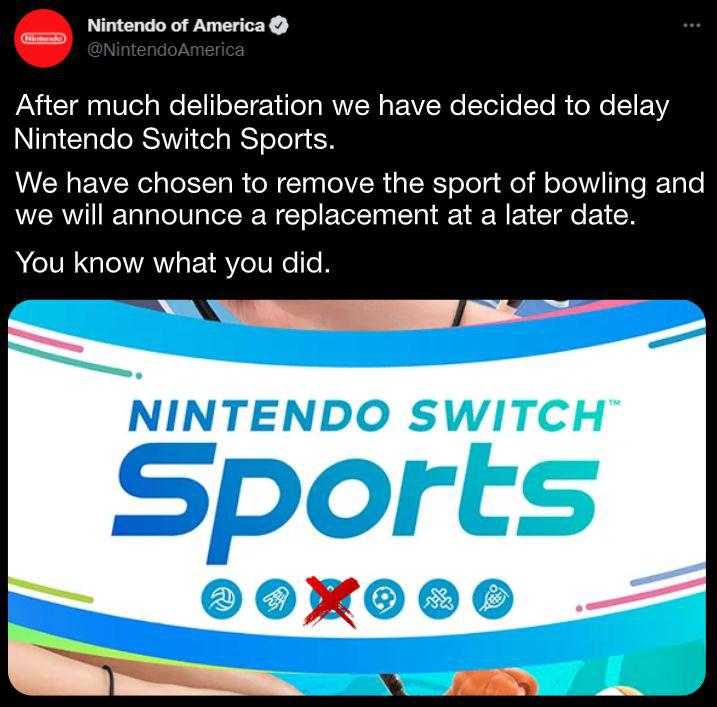 nintendo switch sports is getting a re - release date