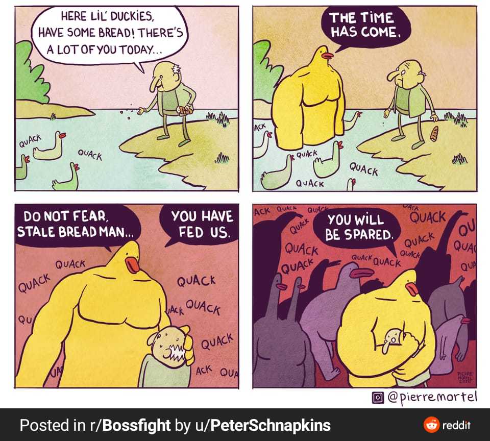 cartoon of a comic strip about a man in a yellow outfit