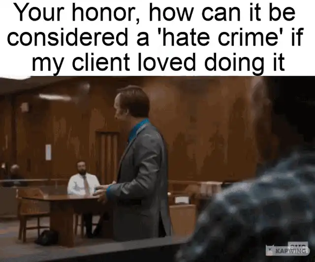 there is a man in a suit and tie standing in a courtroom