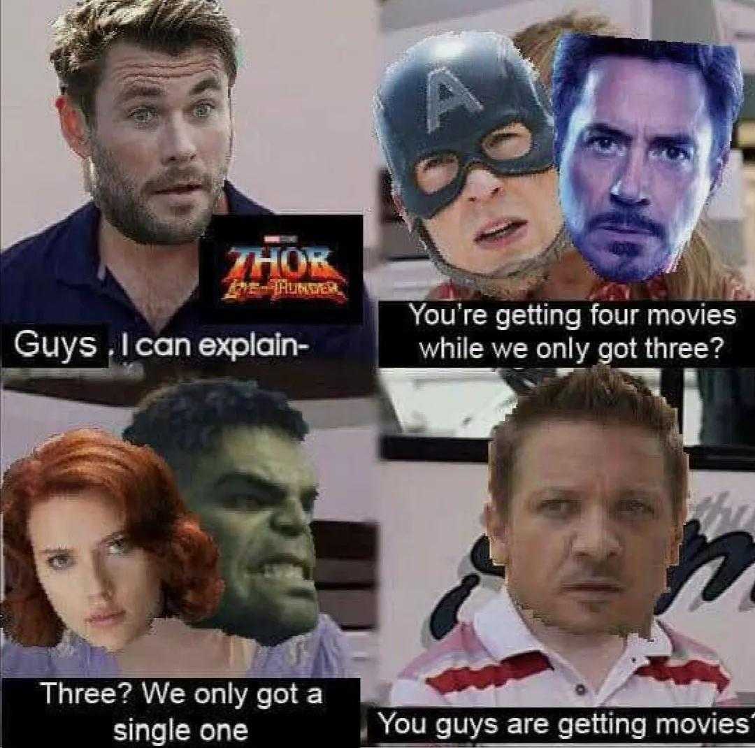 avengers memes are all different and have different faces