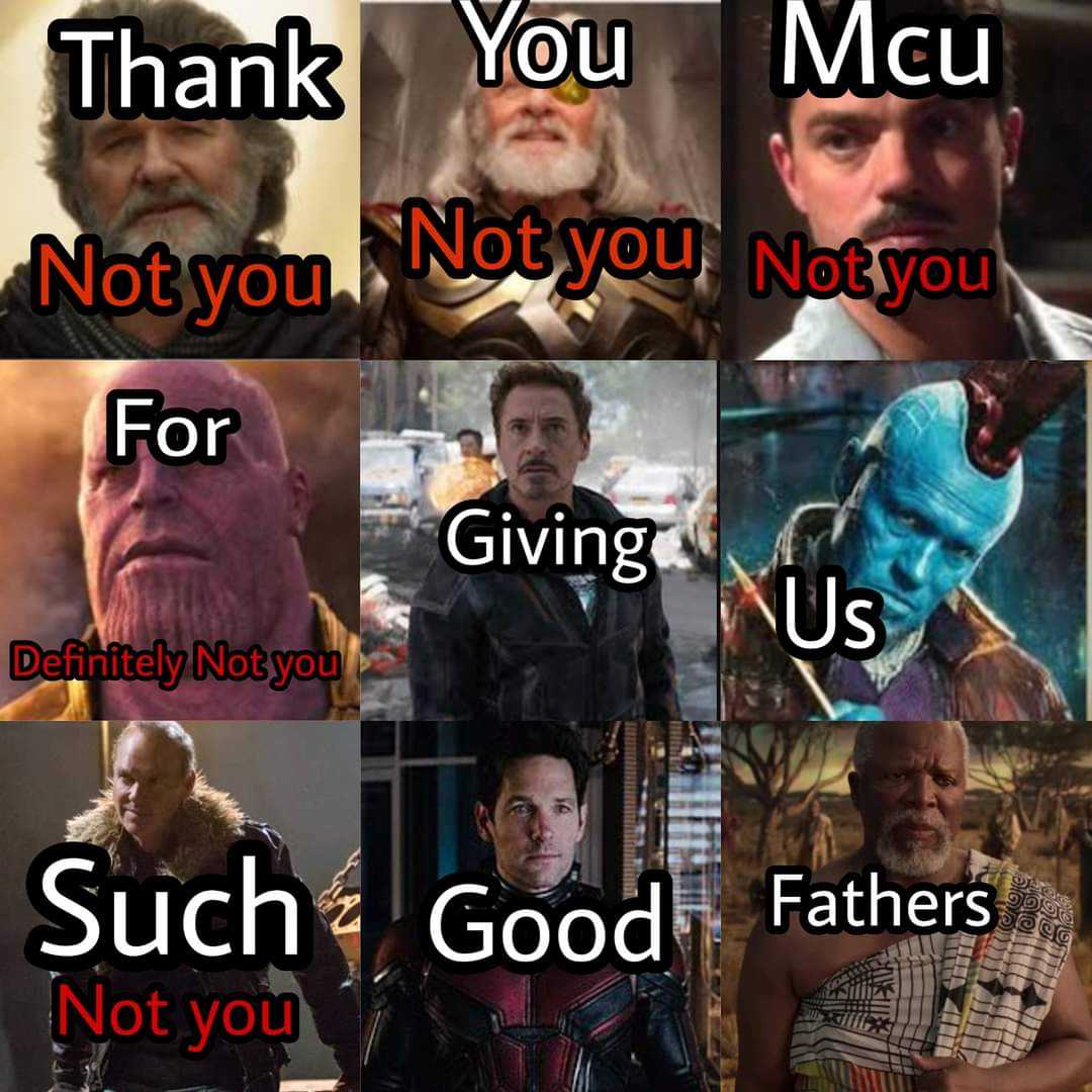 a close up of a collage of avengers memes with different expressions