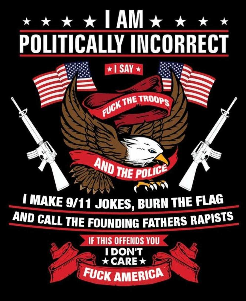 a black shirt with an eagle and american flag on it