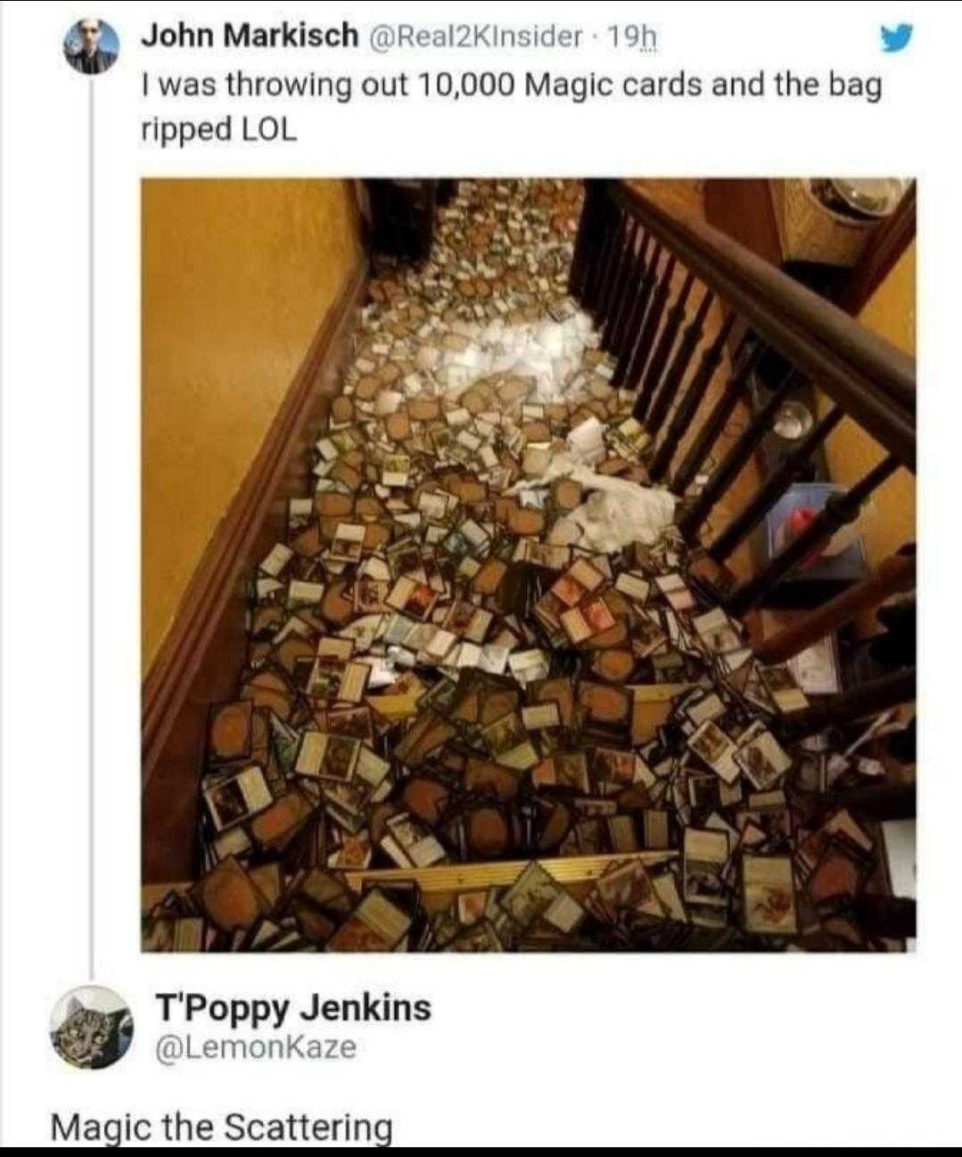 a close up of a staircase with a bunch of books on it