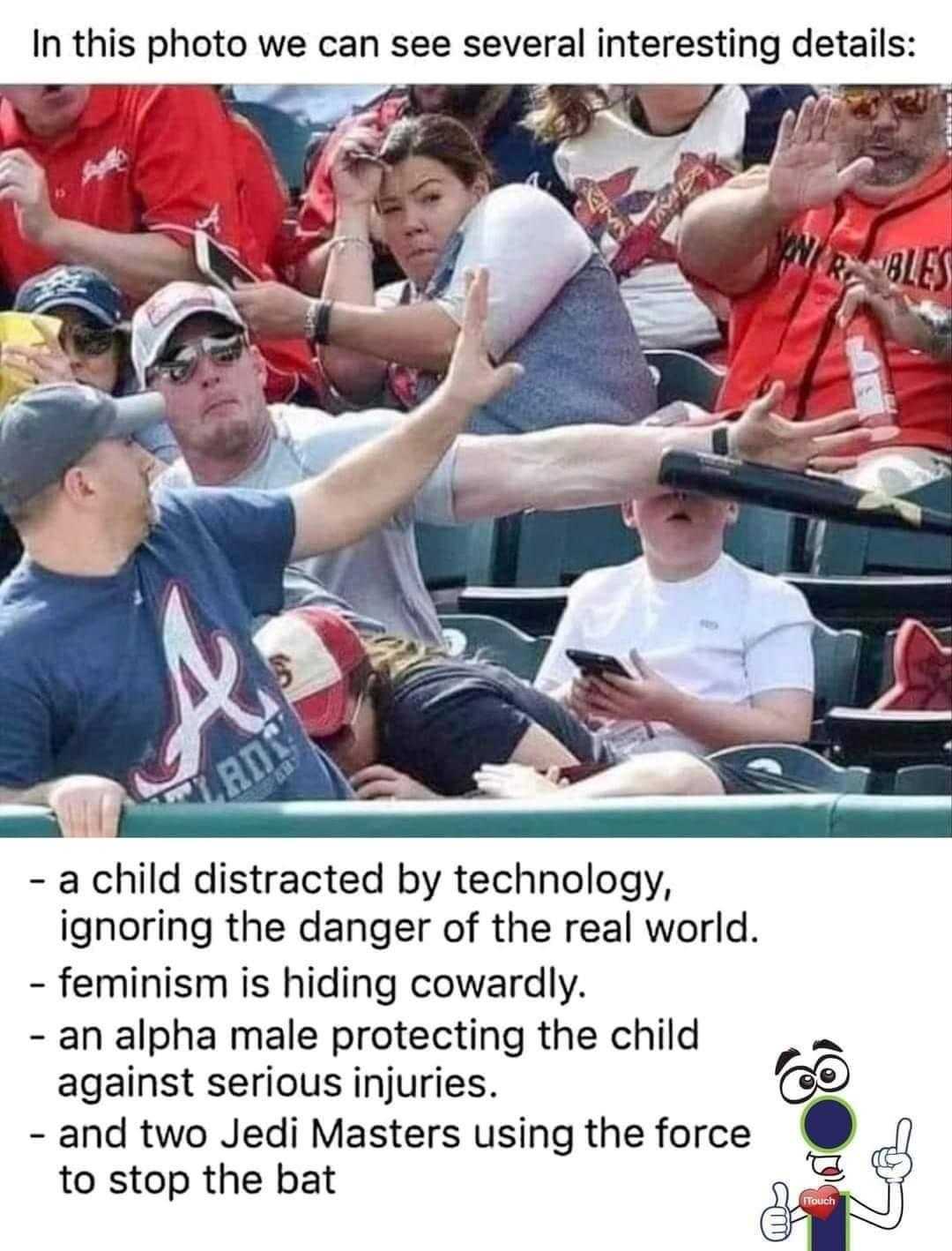 baseball player in a crowd of people with a bat