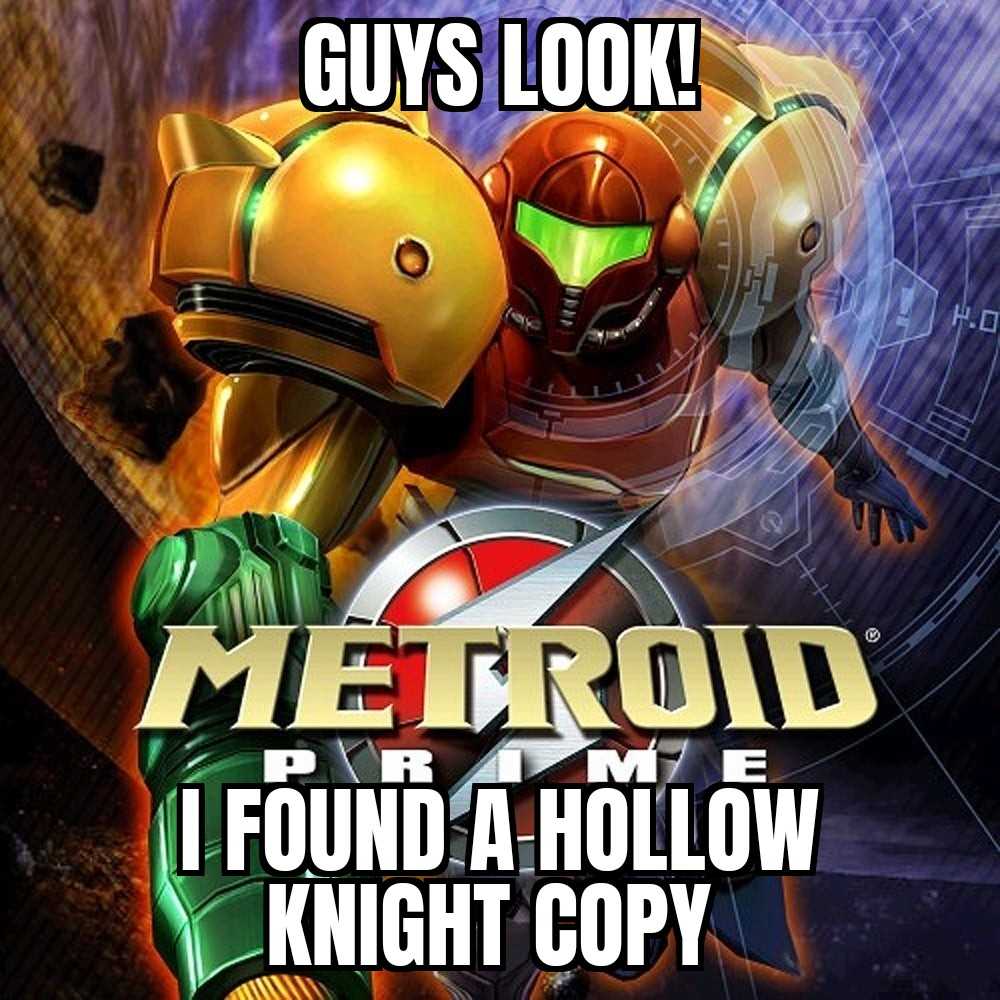 metroid i found a hollow knight copy