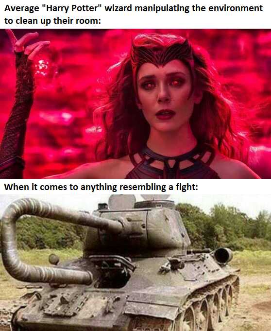 a close up of a tank with a woman holding a gun