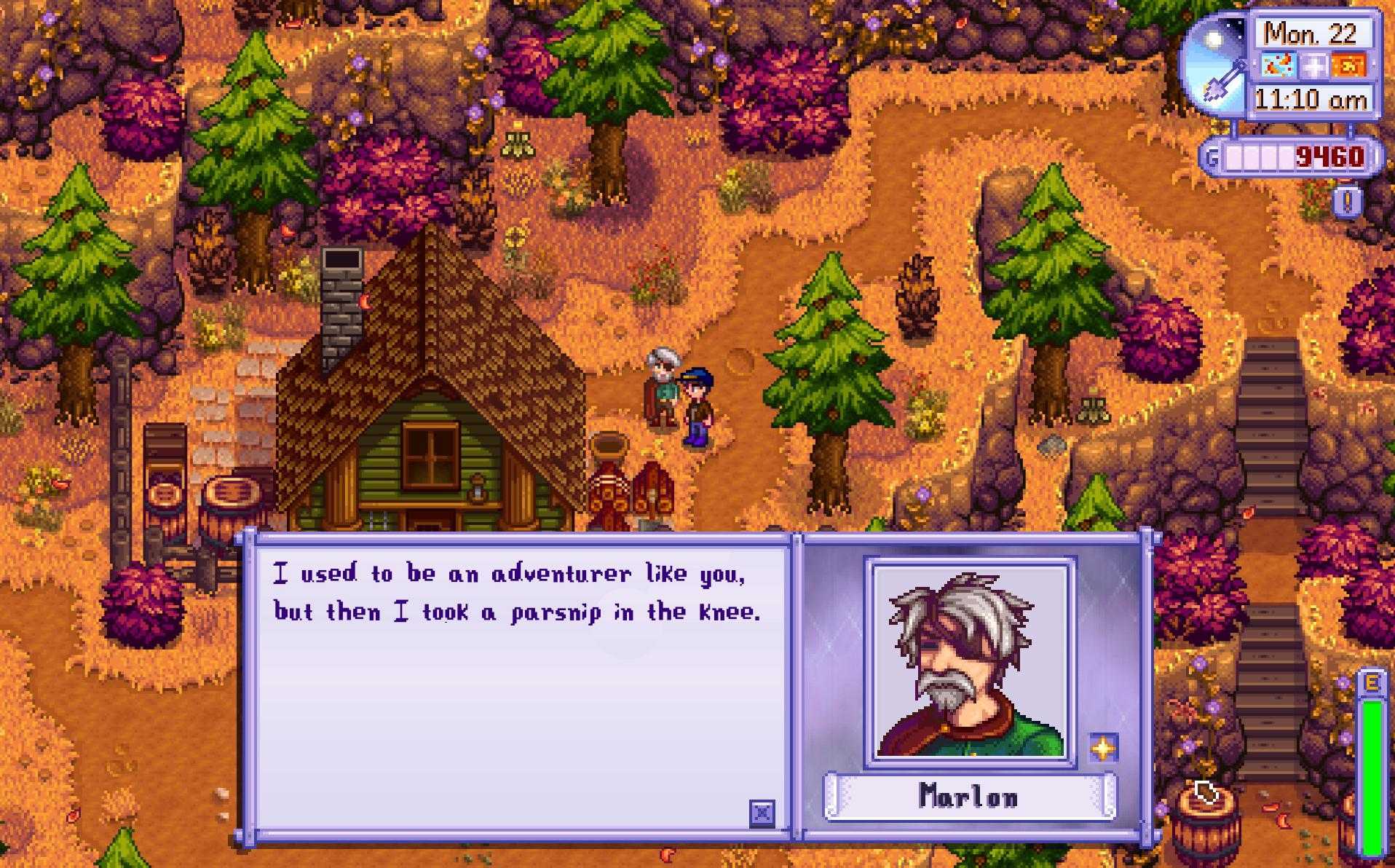 a screenshot of a game with a message on the screen