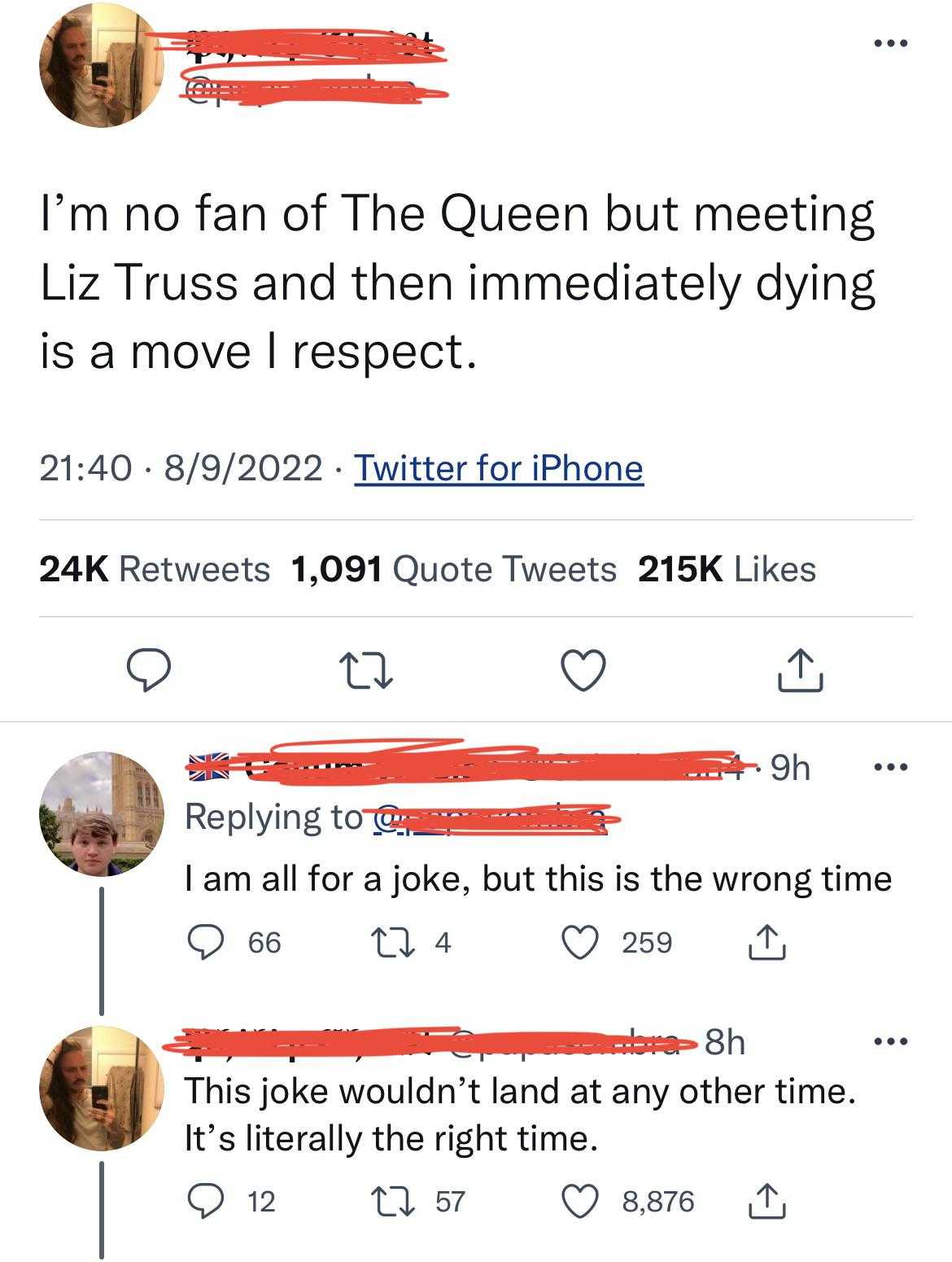 a screenshot of a tweet with a picture of a woman and a man