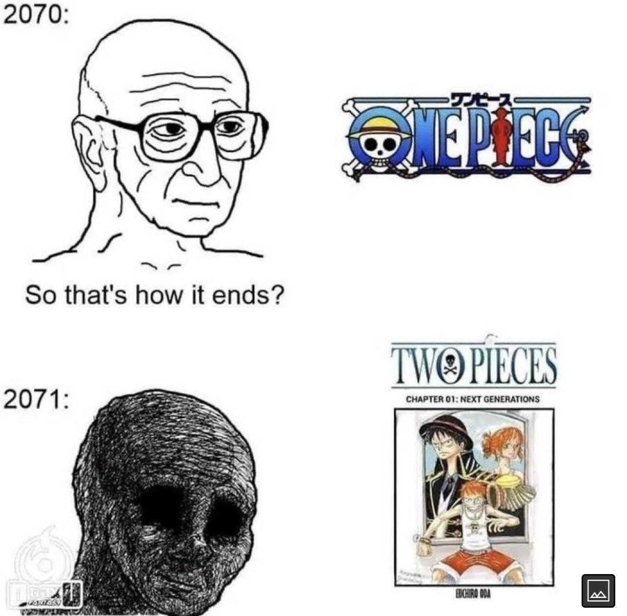 a cartoon drawing of a man with glasses and a skull