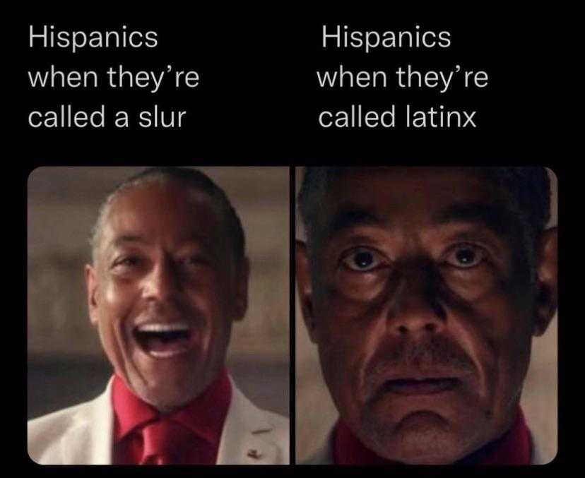 a close up of two pictures of a man with a red tie