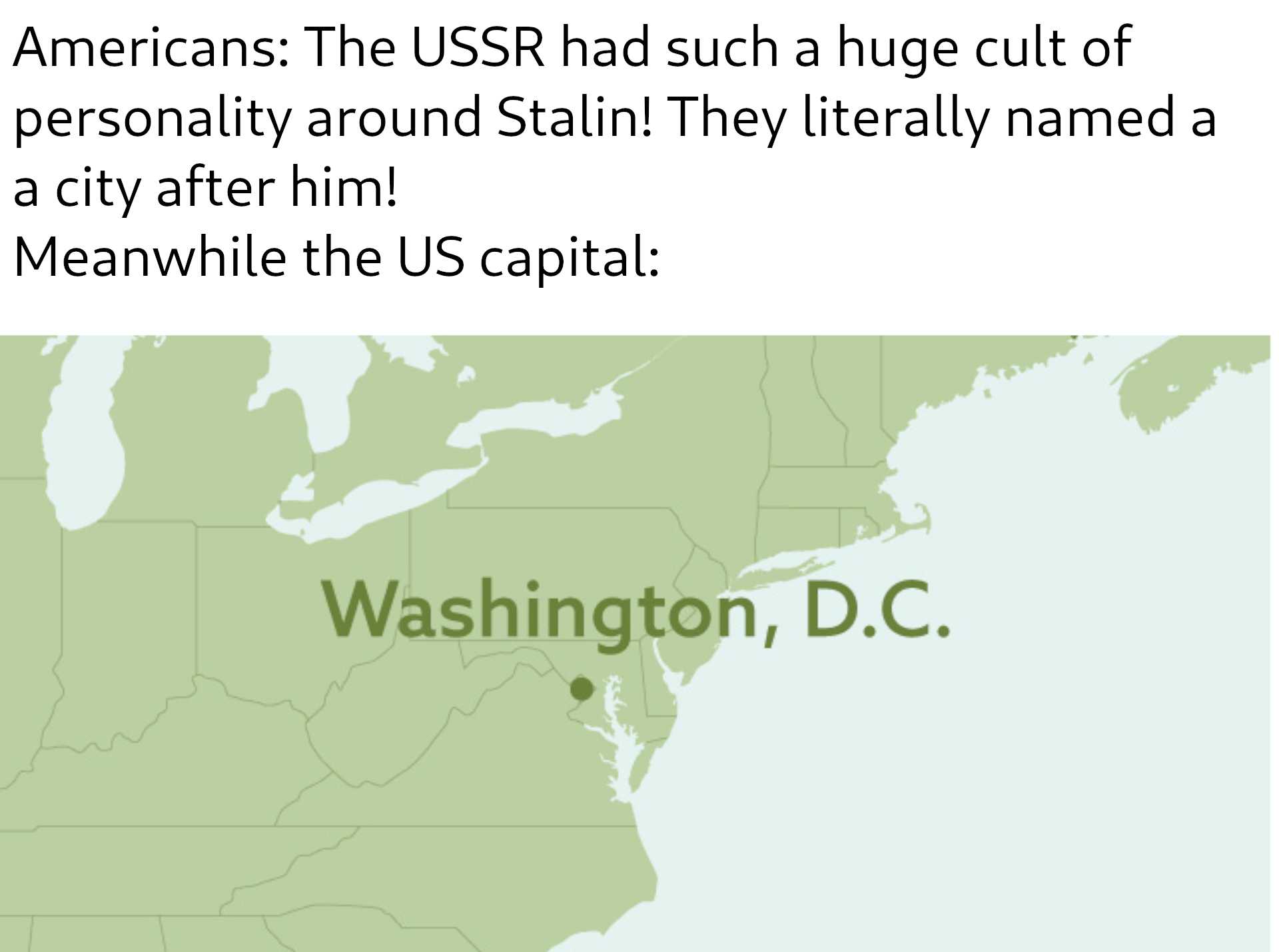 map of the united states with a caption of the us