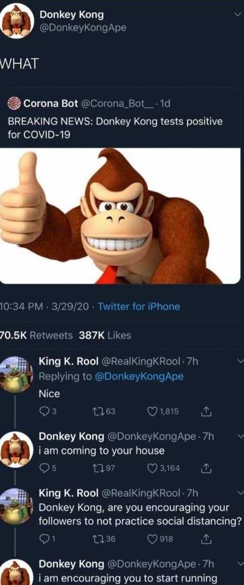 a screenshot of a twitter account with a monkey holding a thumbs up