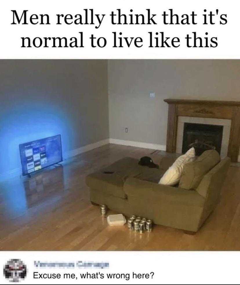 there is a picture of a living room with a couch and a tv