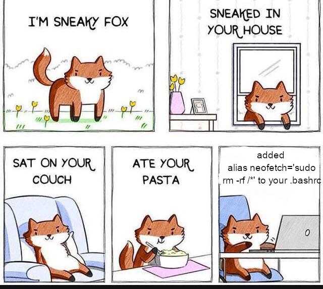 cartoon of a fox eating a bowl of food and sitting in a chair